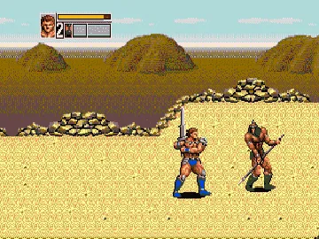 Golden Axe III (Japan) screen shot game playing